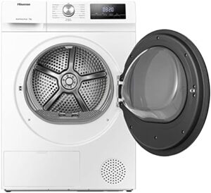 Hisense DHQA902U Asciugatrice a Pompa di Calore e WFQE9014EVJM Lavatrice a Carica Frontale