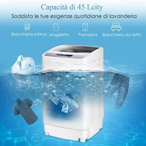 Lavatrice RELAX4LIFE automatica con funzione di asciugatura e capacità di lavaggio 5,5 kg