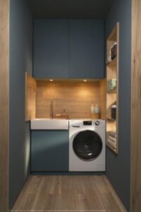 Haier Serie 636 Lavatrice Slim 7 Kg, bianca, compatta e silenziosa, con motore Direct Motion e capacità di 7 kg.