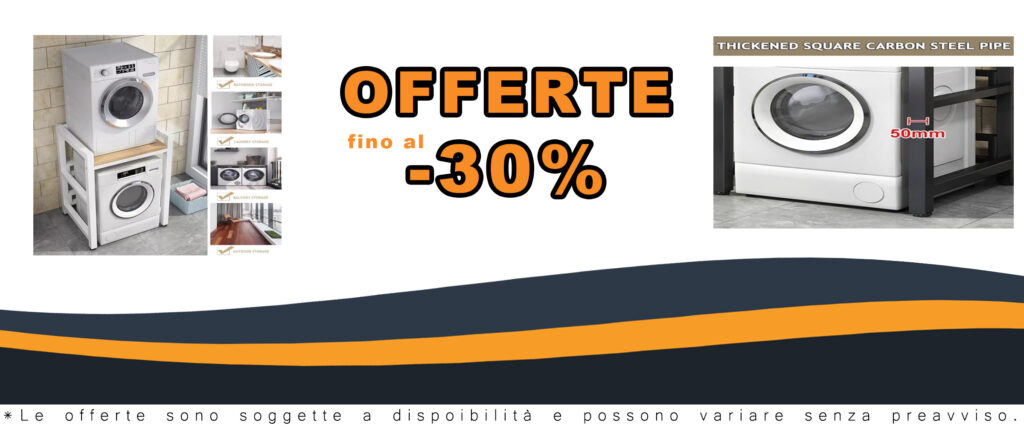 Mobiletto per Lavatrice e Asciugatrice a Colonna con capacità di carico 400kg, disponibile in Noce e Nero, perfetto per ottimizzare lo spazio in casa.