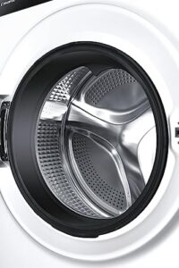 Haier SuperDrum 9 Lavasciuga Slim 10+6 Kg, Carica Frontale, Smart, Wi-Fi, Trattamento Antibatterico, Bianco