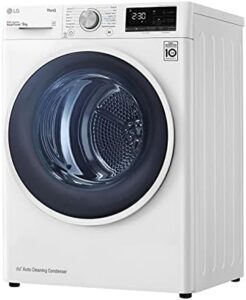 LG RH90V9AVHN Asciugatrice Smart a Carica Frontale 9 Kg, Condensazione con Pompa di Calore