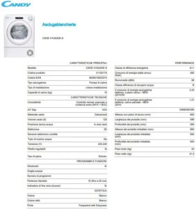 Candy Smart Pro Asciugatrice 10 Kg a Pompa di Calore, con Wi-Fi e Classe A++, vista frontale