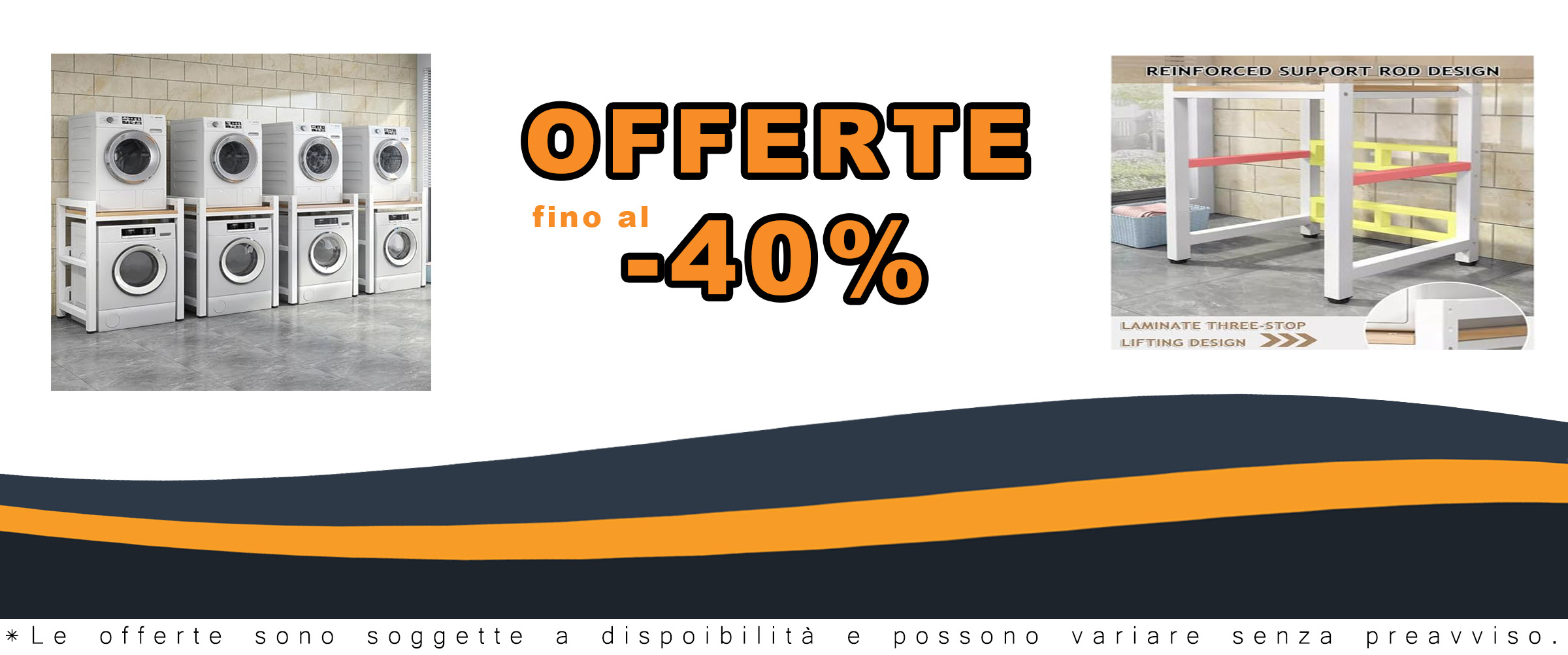 Supporto asciugatrice sopra lavatrice con cornice bianca e design in noce, regolabile in altezza, ideale per bagno, cucina o balcone.