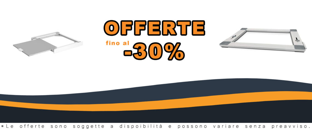 Meliconi Base Torre Evo L60 e Base Wash Pro, Kit di Sovrapposizione Lavatrice Asciugatrice Universale, Portata 250 Kg