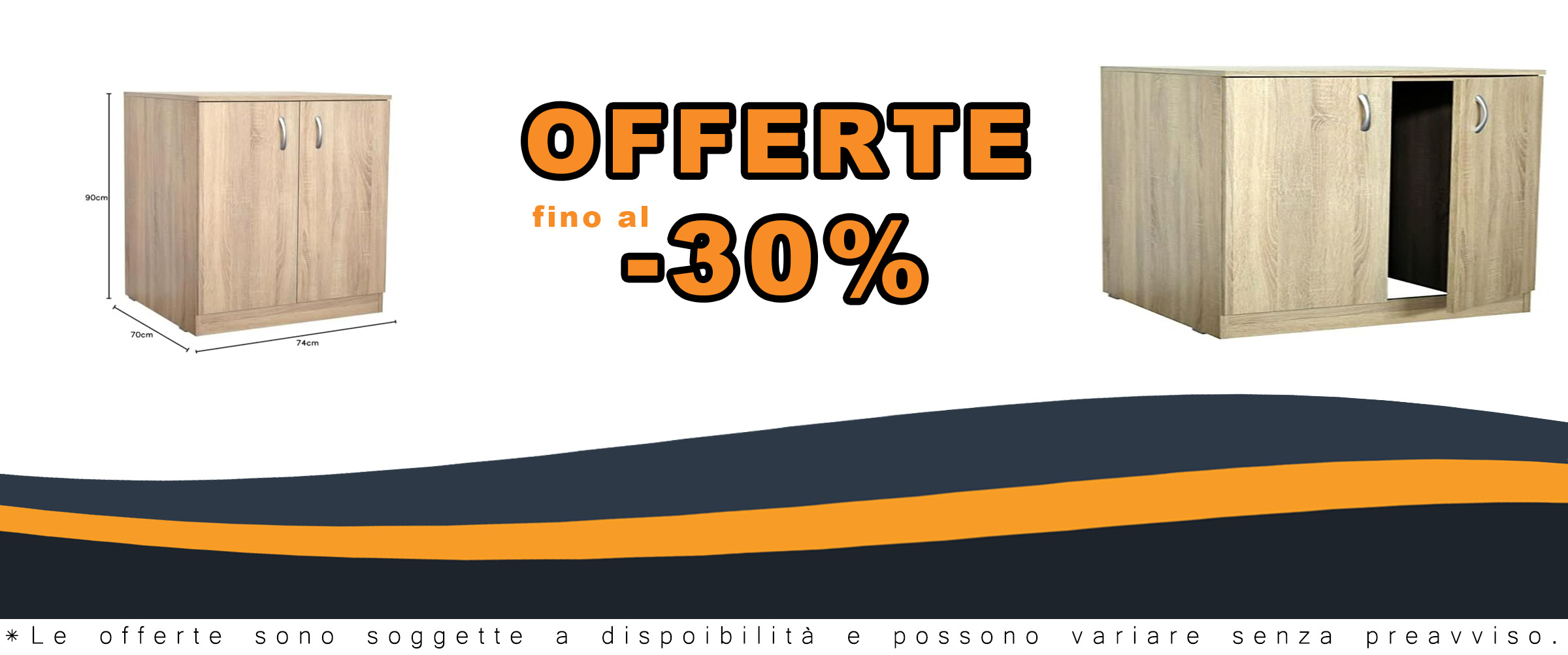 Mobile coprilavatrice 2 ante Prime Bianco, Rovere Olmo o Rovere Well