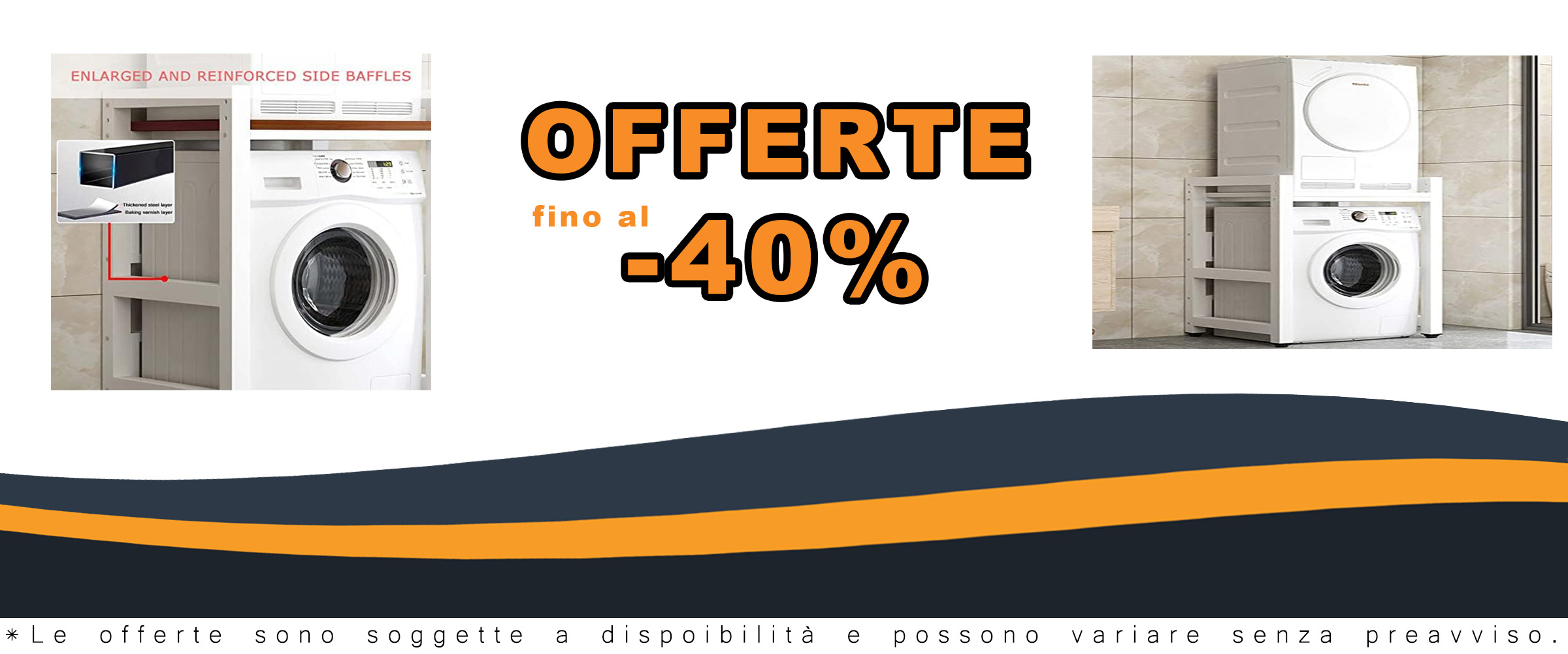 Scaffale per incolonnamento lavatrice e asciugatrice, adatto a bagno, cucina, balcone e lavanderia, con capacità di carico fino a 300 kg.