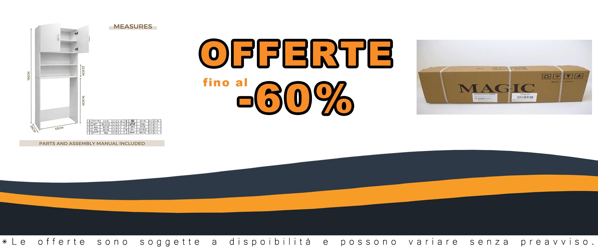 Magic Select Armadietto per Lavatrice, mobile salvaspazio per bagno con scaffale a 4 livelli in legno MDF