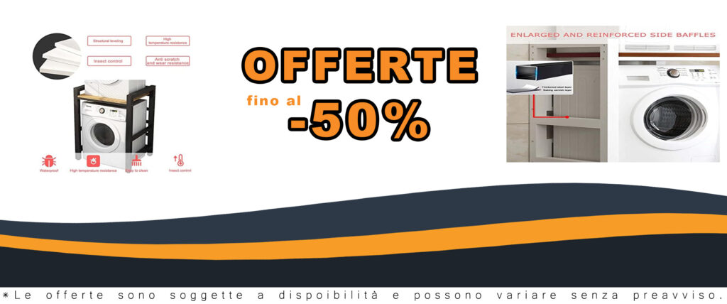 Scaffale per incolonnamento lavatrice e asciugatrice, adatto per bagno, cucina, balcone e lavanderia con capacità di carico fino a 300 kg
