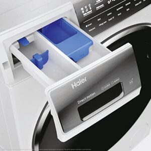 Haier I-Pro Serie 7 Plus Lavatrice 9 Kg, design elegante e funzionalità avanzate, bianca