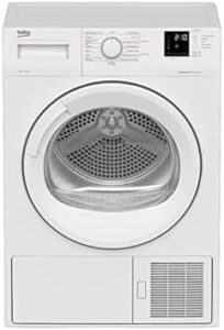 Asciugatrice Beko DRXS722W 7kg, Classe A++, con oblò bianco e manopola bianca