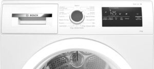 Bosch WTH85V08II Serie 4, Asciugatrice a pompa di calore, capacità 8 kg, EasyClean, Auto Dry