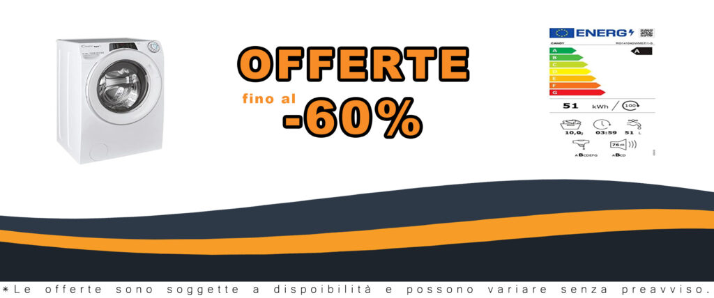 Lavatrice Candy RapidÓ 10 Kg, Libera Installazione, Carica Frontale, Classe A, 1400 Giri