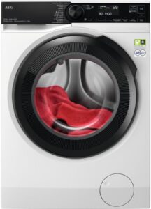 AEG LR8H94GBY Lavatrice Caricamento Frontale 9 kg 1400 Giri/min Bianco in funzione
