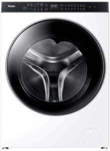 Haier HWD100-BD1499U1 Lavasciuga Super Drum 10+6 kg con programma micro-vapore I-Refresh e design moderno.