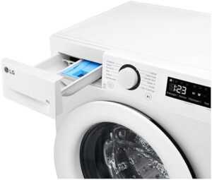LG AI DD F2R3S09AIDD Lavatrice Slim a Carica Frontale 9kg con tecnologia AI Wash e Motore Inverter
