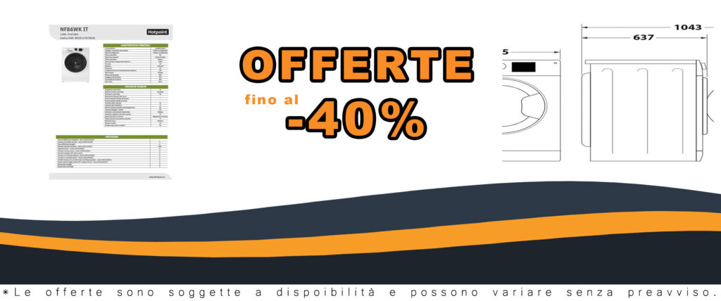 Hotpoint NF86WK IT Lavatrice a Carica Frontale – Efficienza e Prestazioni