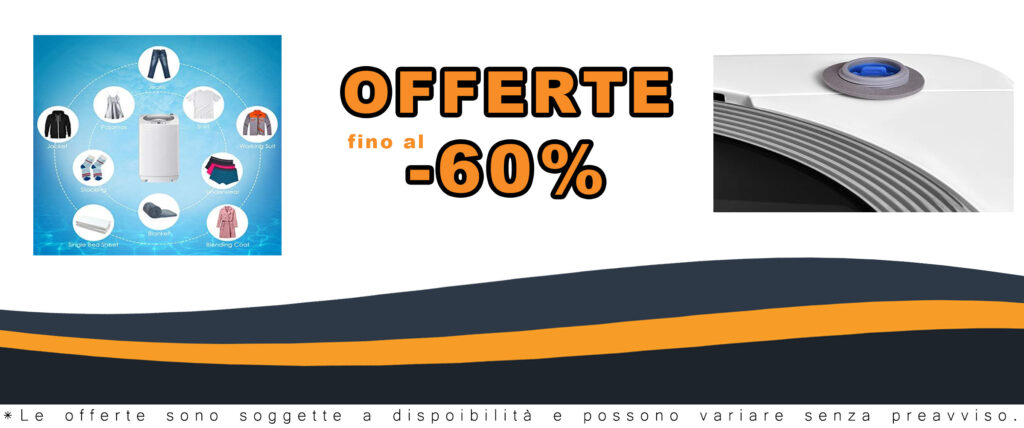Relax4Life Mini Lavatrice 3,5 kg con Lavaggio Automatico e Caricamento dall'Alto