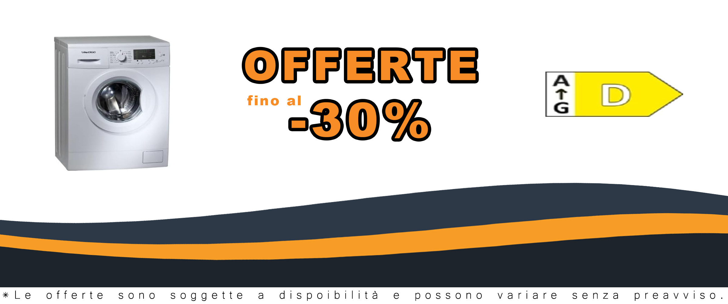 SanGiorgio F710L Lavatrice 7kg, bianca, con carico frontale e pulsanti LED