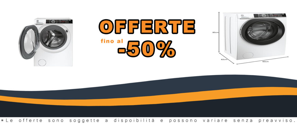 Lavatrice Hoover HWE 411AMBS/1-S 11 Kg Classe A con funzione vapore
