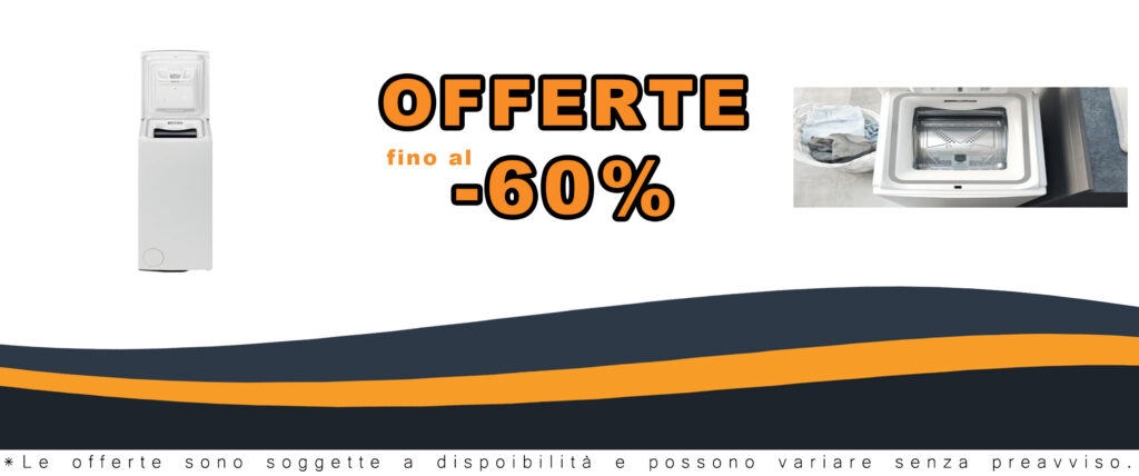 Lavatrice Hotpoint WMTF 624U IT a carica dall'alto, 6,0 kg, compatta e con codice sconto.