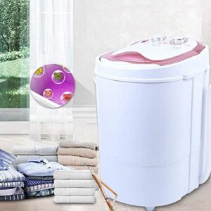 Mini lavatrice da 6 kg con funzione automatica di lavaggio, asciugatura e disidratazione, ideale per campeggio e viaggi  