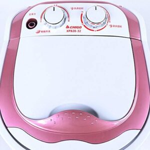 Mini lavatrice da 6 kg con funzione automatica di lavaggio, asciugatura e disidratazione, ideale per campeggio e viaggi  