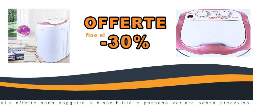 Mini lavatrice da 6 kg con funzione automatica di lavaggio, asciugatura e disidratazione, ideale per campeggio e viaggi