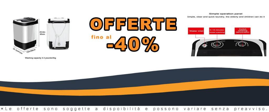 Mini lavatrice e asciugatrice portatile con design compatto e funzionalità 2 in 1, perfetta per spazi ridotti come dormitori e appartamenti.
