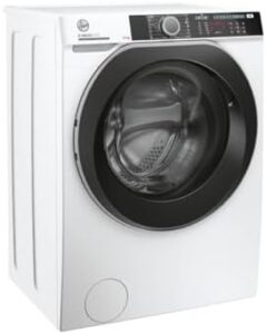 Hoover H-WASH 500 Lavatrice 10 Kg, design bianco e moderno, ideale per famiglie numerose, con controllo tramite app hOn