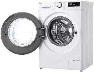 LG AI DD F2R3S09NSWB Lavatrice Slim con Tecnologia AI Wash e Lavaggio a Vapore