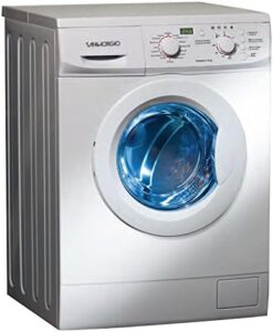 SanGiorgio SES710D Lavatrice con caricamento frontale 7kg, colore bianco, vista frontale e laterale