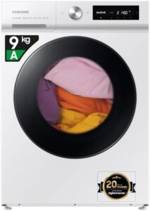 Samsung Lavatrice Bespoke AI WW90DB7U34GW/U3 con AI Control, Wifi e funzione Vapore