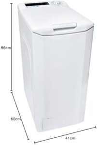 Candy Smart CSTG 28TE/1-11 Lavatrice a Carica dall'Alto, 8 Kg, 1200 Giri, Connettività NFC  