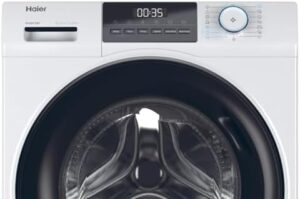 Haier HW90-BP14929A-S Lavatrice da 9 kg con Caricamento Frontale e Classe Energetica A