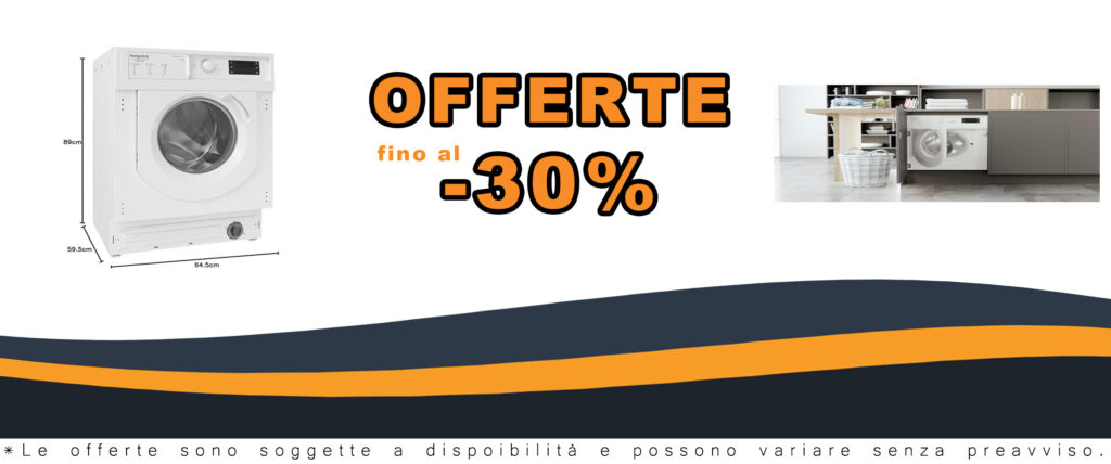 Lavatrice Hotpoint Ariston da incasso a carica frontale 7,0 kg, BI WMHG 71483 EU N
