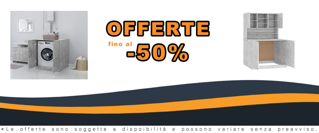 vidaXL Mobile per Lavatrice Grigio Cemento - Design moderno e funzionale per la lavanderia
