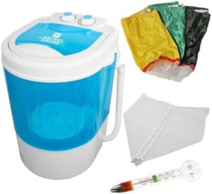 Lavatrice Secret Smoke per estrazione resine a freddo con tre borse Secret Icer