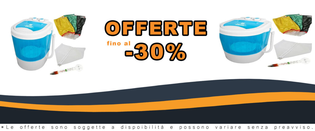 Lavatrice Secret Smoke per estrazione resine a freddo con tre borse Secret Icer