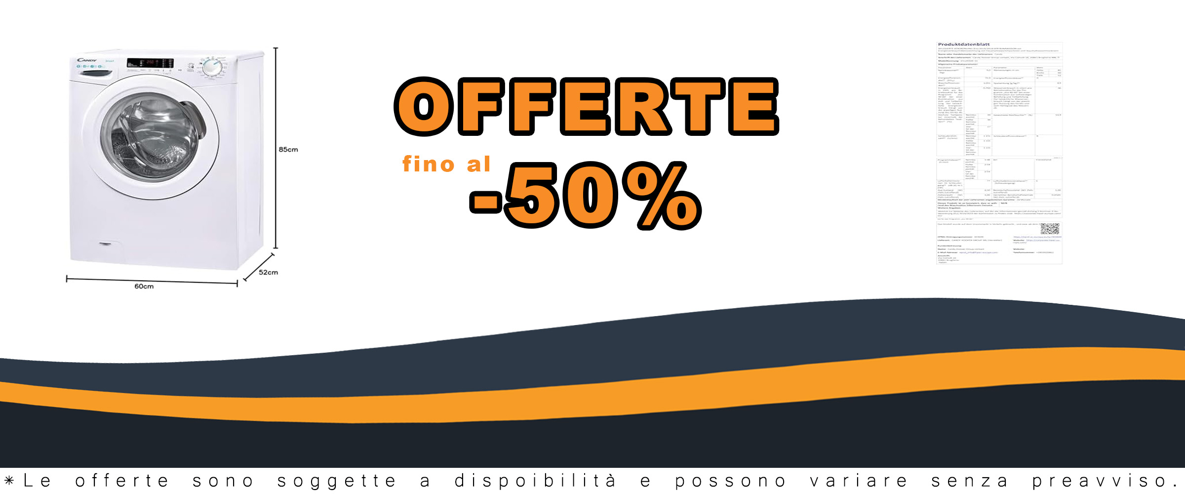Lavatrice Candy Smart CS1292DE-11, 9 Kg, 1200 Giri, con Connettività NFC e Cicli Rapidi