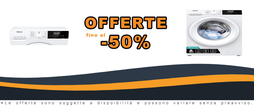 Immagine della Hisense WDQE8014EVJM Lavasciuga 8+5 Kg con display LED e motore Inverter