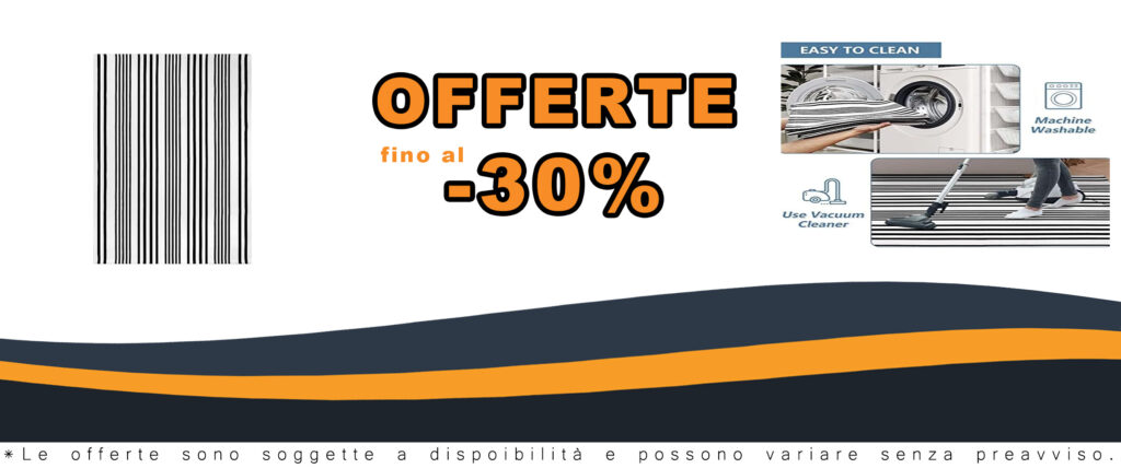 OJIA Tappeto per Esterni 1,2 x 1,8 m, bianco e nero, lavabile in lavatrice, tessuto a mano, ideale per interni ed esterni
