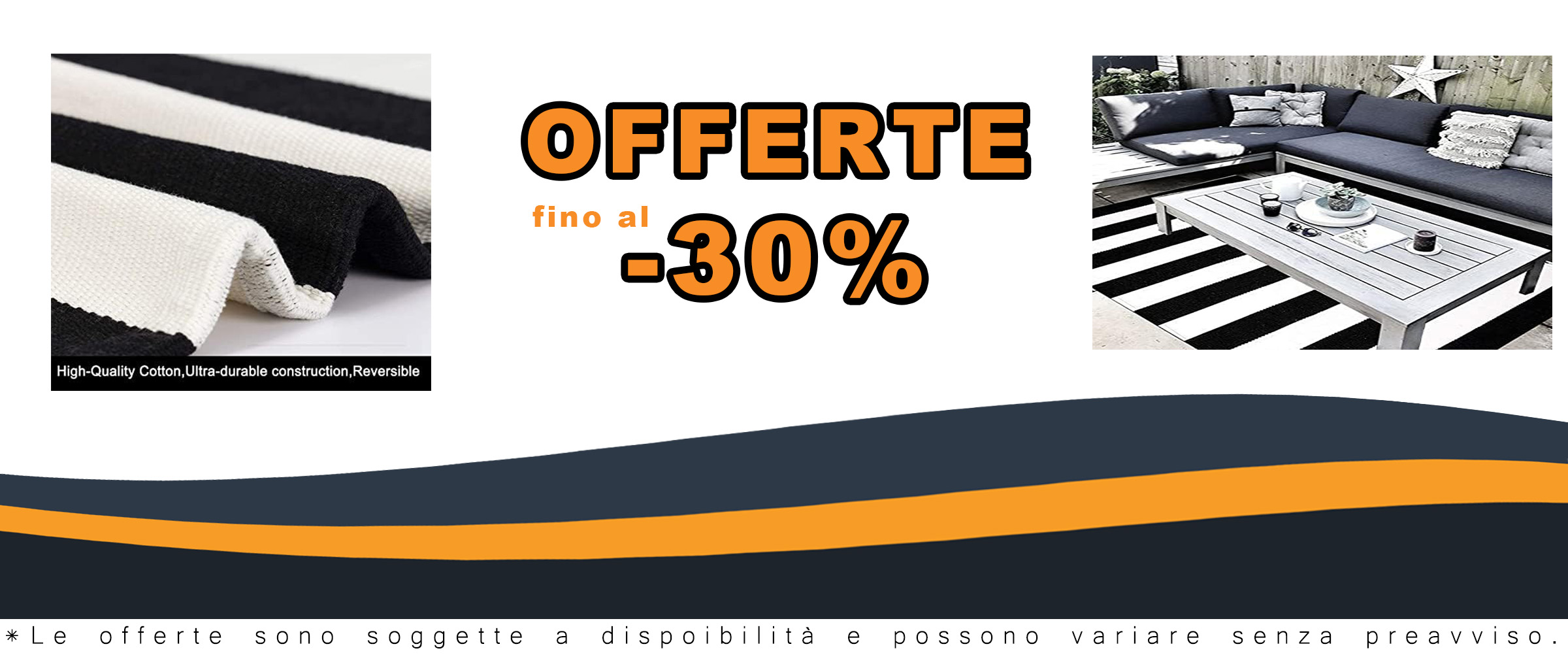 Tappeto bianco e nero a righe, perfetto per ingresso e esterni, 90 x 140 cm, tessuto a mano e lavabile in lavatrice