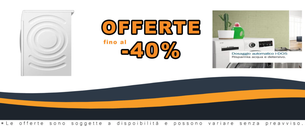 Lavatrice Bosch Serie 8 WGB244A0IT con capacità 9 kg e velocità di centrifuga 1400 rpm