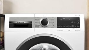 Bosch WGG244Z1IT Serie 6, lavatrice a carica frontale, 9 kg, 1400 rpm, Iron Assist, bianca, con sistema Anti-macchia