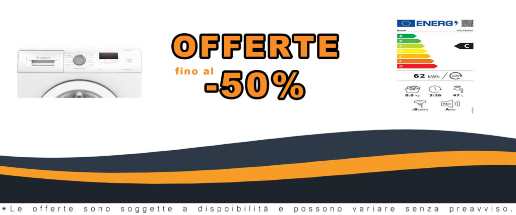 Bosch WAJ24068II Serie 2, lavatrice a carica frontale, 8 kg, bianca con funzione Hygiene Plus