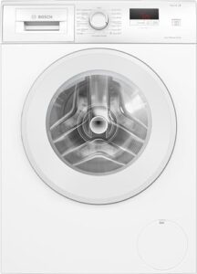 Lavatrice Bosch WGE02406FR, Serie 2, bianca con capacità di 7 kg e motore EcoSilence Drive