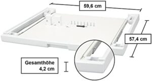 Kit di congiunzione Bosch WTZ11400 per unire lavatrice e asciugatrice in modo stabile e sicuro