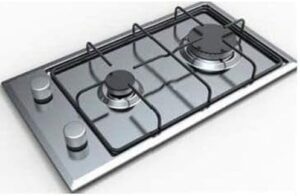 Beko HDCG 32220 FX, piano cottura a gas in acciaio inossidabile con bruciatori ad alte prestazioni