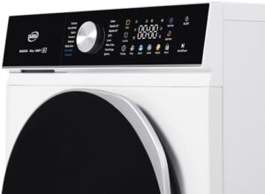 Daya Lavatrice Magic8A 8 kg con Display Touch LCD a Colori, Motore BLDC Inverter, e Programma Vapore